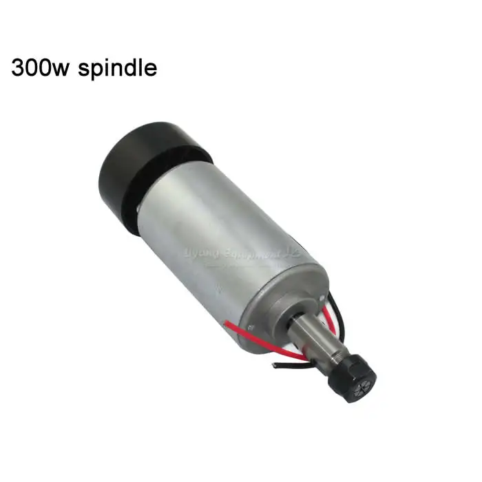 

CNC milling maching parts air-cooled DC motor cnc spindle motor 300w DC12-48V 12,000 rpm