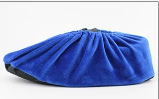 royal blue 10pairs Нескользящие зимние ботинки для взрослых и детей; хлопковая Тканевая обувь для мужчин и женщин; 10 пар; цвет синий, кофейный - Цвет: royal blue 10pairs
