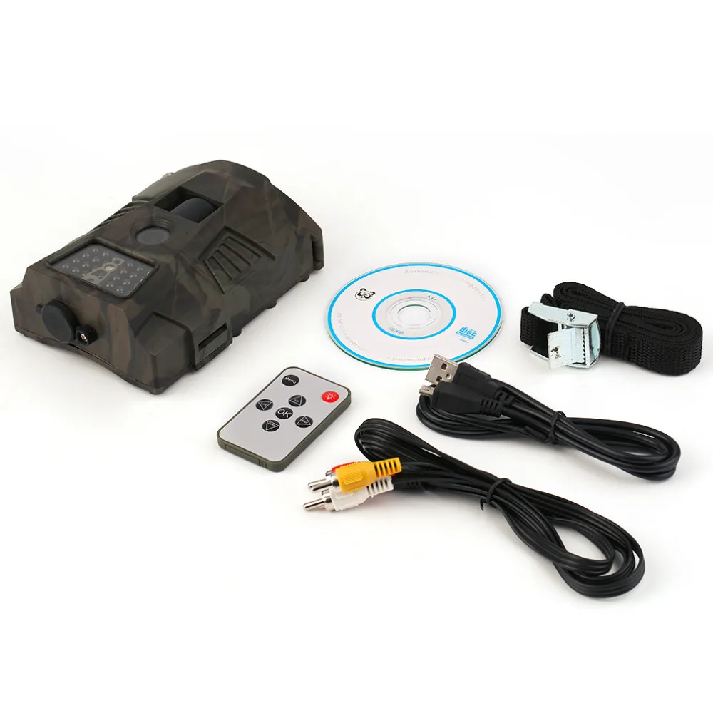 

Home Security wildlife hunting trail camera HT-001 720P 60 degree IR scout digital Photo Traps night vision No LCD Screen camera