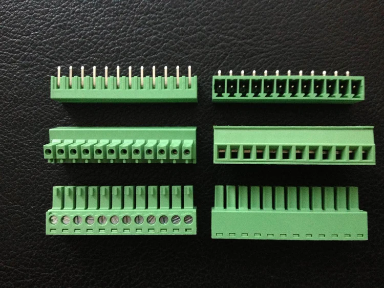 Штекерные Винтовые клеммные колодки с шагом 3 81 мм для печатной платы штекер +