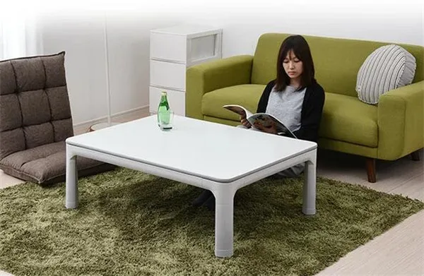 Ножки складные Kotatsu стол прямоугольник 105x75 см мебель для гостиной грелка ног с подогревом низкий японский Kotatsu журнальный столик черный