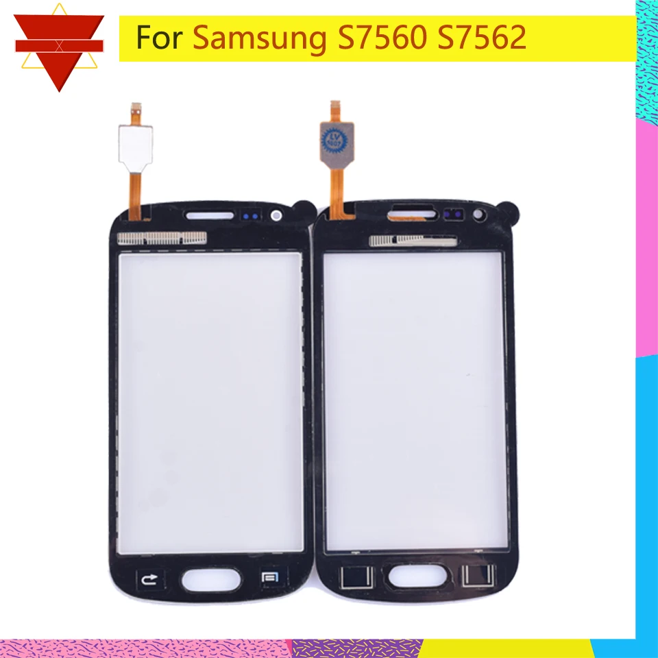 10 шт \ Лот Новый S7560 S756 для samsung galaxy Trend GT S7562 дигитайзер сенсорный экран Замена