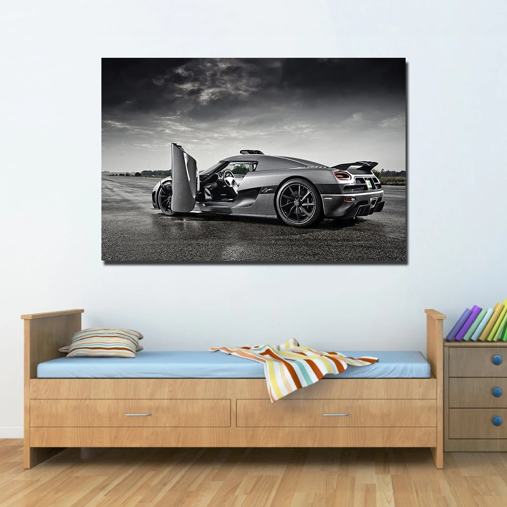 Автомобильный постер Koenigsegg Agera популярный художественный с современным принтом