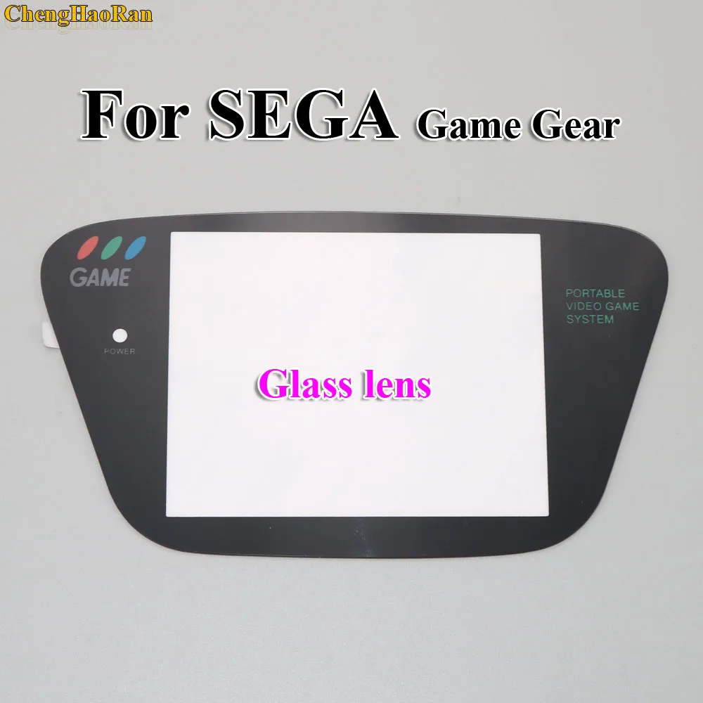 Черное стекло для Sega Game Gear 1 шт. сменная защита экрана линза дисплея GG|Запасные