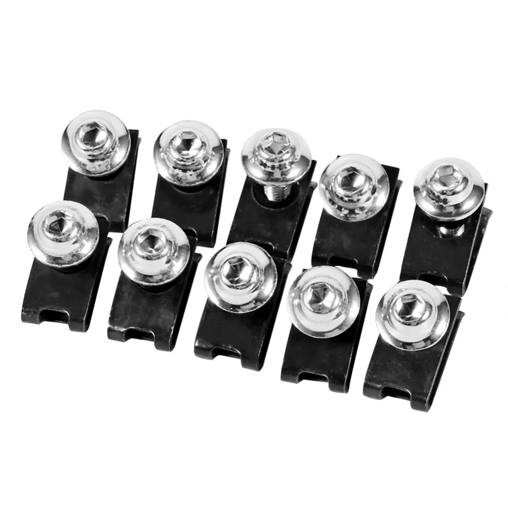 Автомобильный Стайлинг новый набор болтов для обтекателя мотоцикла 10x M5 с