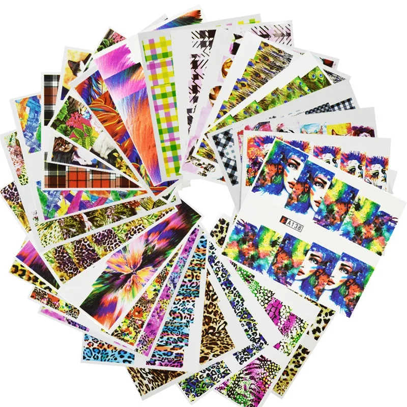 Модный фасон 48 листов в форме леопарда написанная масляными красками на холсте