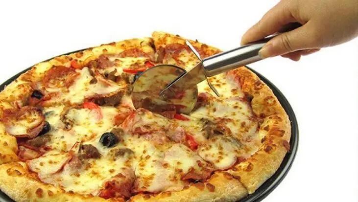 

350PCS Eco-friendly Stainless Steel Pizza Cutter Pizza cake Knife Pizza Wheels Scissors Food Grade Material