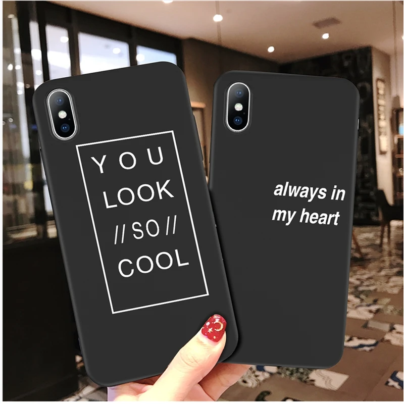 Lovebay Мягкий ТПУ узор матовый чехол для iphone 7 8 6 6S Plus XS Max XR X чехол для пар Луна планета чехол для iphone 5 5S se