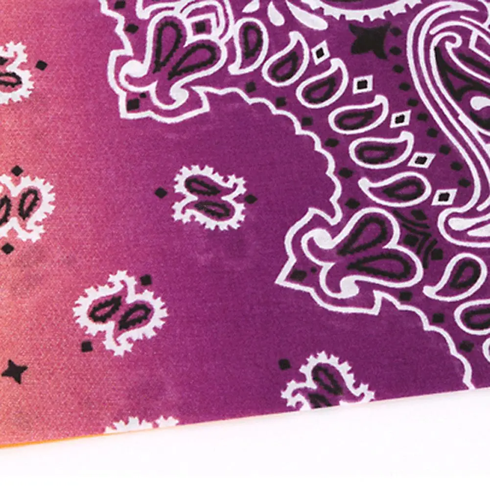 

Fashion Hip Hop 100% Cotton Bandana Square Scarf 2018 New 54cm*54cm Black Red Paisley Headband Printed For Women/Men/Boys/Girls