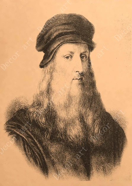 Mona Lisa The Scientist Da Vinci холст живопись винтажные настенные картины крафт-постеры с