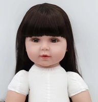 naked doll diy accessory 61 cm silicone reborn baby dolls 24inch lifelike toddler baby girl doll toys for girls birthday present