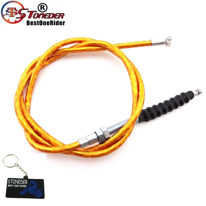 STONEDER 1070 мм Золотой кабель сцепления для китайского велосипеда Pit Dirt Lifan YX SSR Thumpstar
