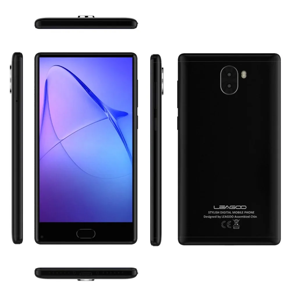 LEAGOO 5.5 inch Screen RAM 3GB + ROM 32GB Smart Mobile Phone For Android Operating System Octa-core UK Plug Front Fingerprint | Мобильные