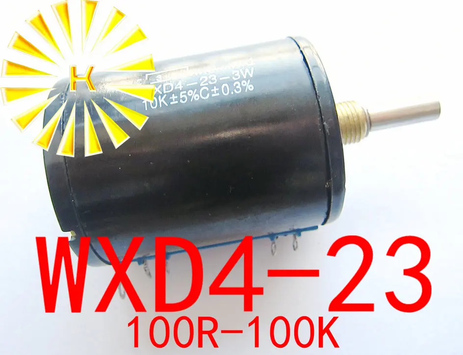 WXD4 23 3W 1K 1 5 K 2 3 4 7 6 8 10K 15K 22K 33K 47K 100K W многоразовый потенциометр x 10 шт|potentiometer pot|wirewound