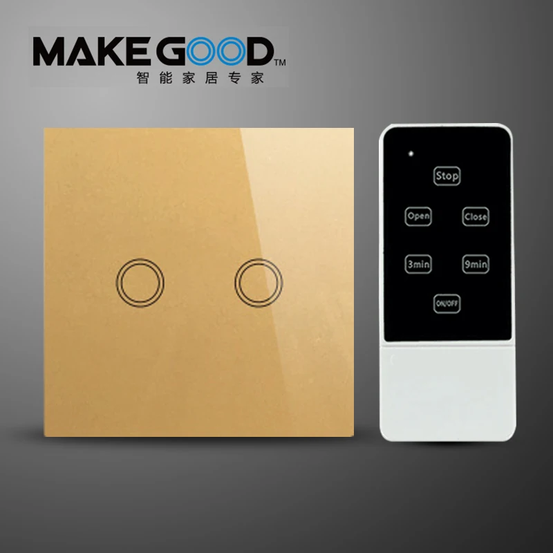MakeGood ЕС/UK Стандартный 2 Gang Way Беспроводной Дистанционное управление свет
