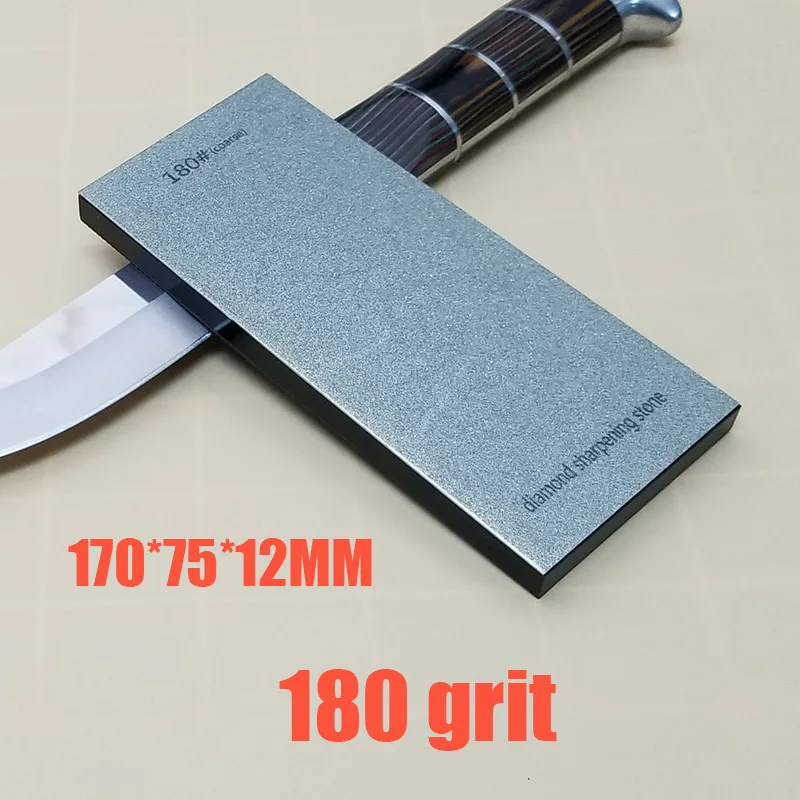 180grit 80-3000 сильная Рекомендуемая Алмазная точилка для ножей Система заточки камня Алмазный точильный камень кухонные инструменты для ножей - Цвет: 180grit