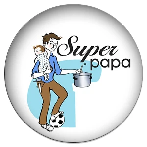 PA011 ZDYING 12/16/18/20/25 мм круглый стеклянный кабошон французский супер Papa и I Love изображения Стекло купол подходит Камея База ювелирный Компоненты - Цвет: PA011