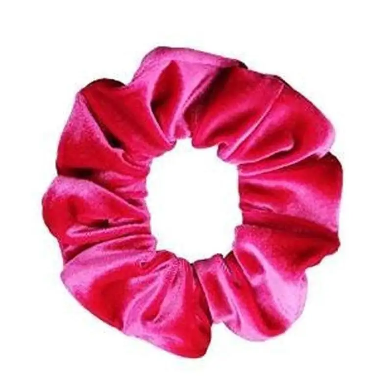 rose Женское однотонное бархатное эластичное кольцо для волос, элегантная женская повязка на голову, Женский конский хвост, резинка для волос, держатель для девушек, головной убор, аксессуары - Цвет: rose