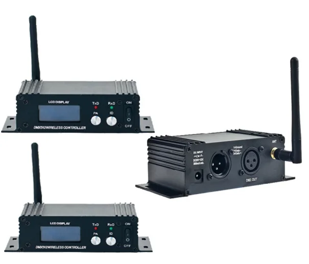 2 4G DMX 512 беспроводной Contoller Стандартный приемопередатчик сигнала приемник 400 м WiFi
