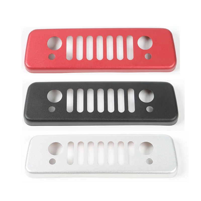 1Pcs Aluminum Rear Brake Light Cover Grille Third Tail Lamp Protector for Jeep Wrangler JK 2007-2017 | Автомобили и мотоциклы