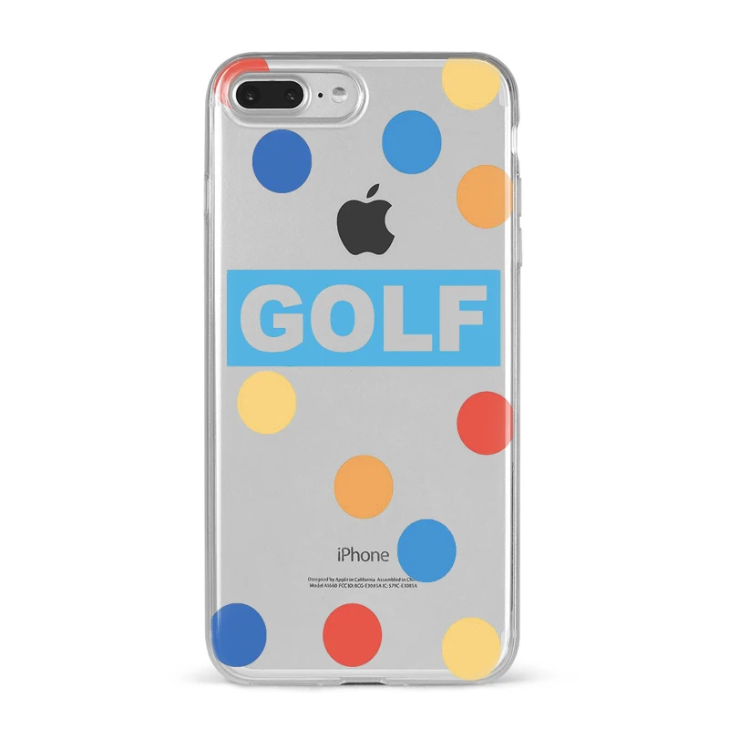 TPU Golf Wang Tyler Creator Odd Future Santa Cruz Мягкий Силиконовый ТПУ чехол для телефона для iPhone 5S, SE 6 6s7 8 Plus X XS XR XS 11 MAX аниме - Цвет: TPU
