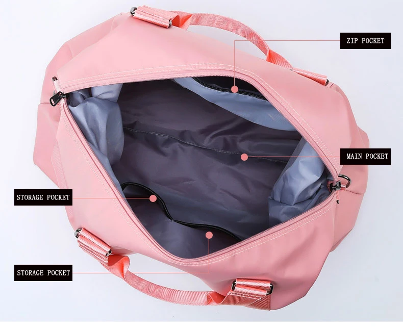 Wobag модная спортивная женская сумка для занятий йогой, тренировочная сумка, Повседневная дорожная сумка для путешествий, уличная сумка для сна на выходные