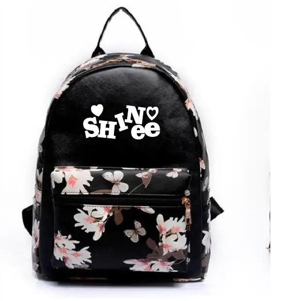 Новый рюкзак из искусственной кожи для отдыха shinee jong hyun те же модели девочек