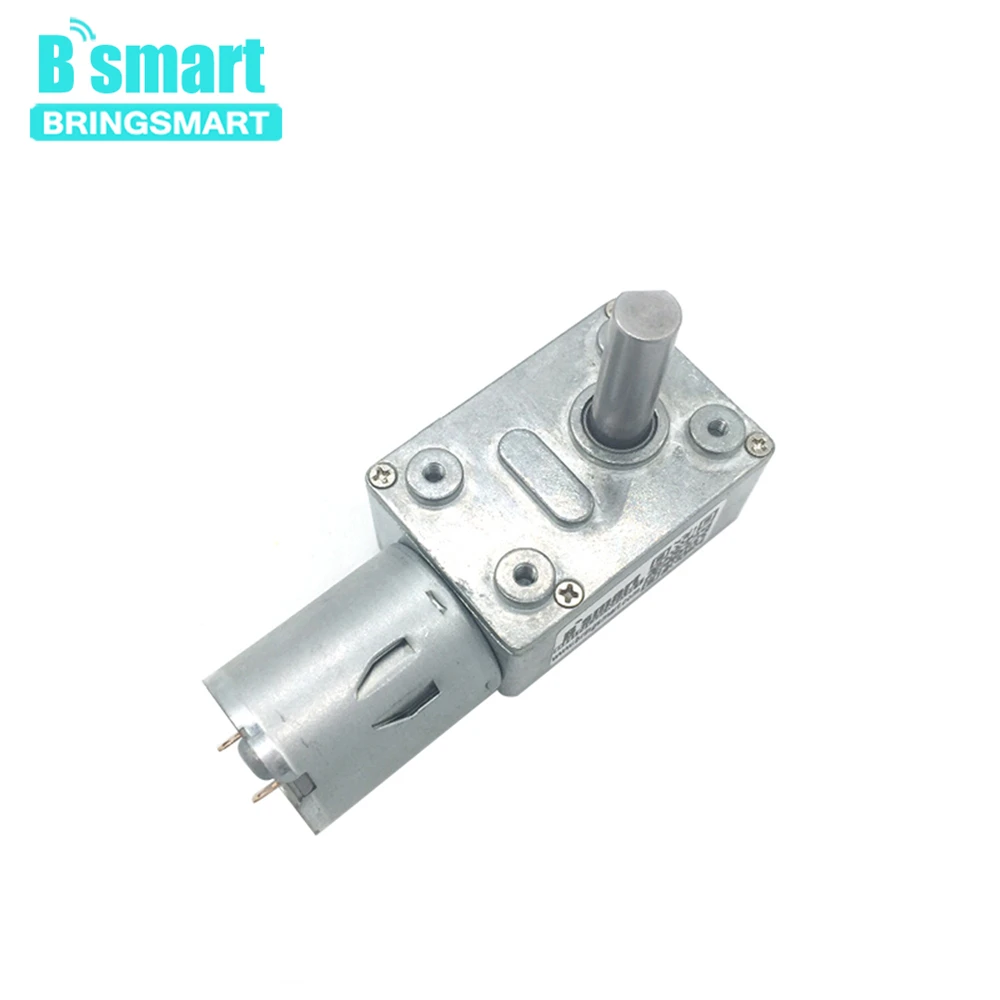 Электродвигатель редуктор Bringsmart Mini Worm с реверсивным редуктором длиной 25 мм 6 в 12
