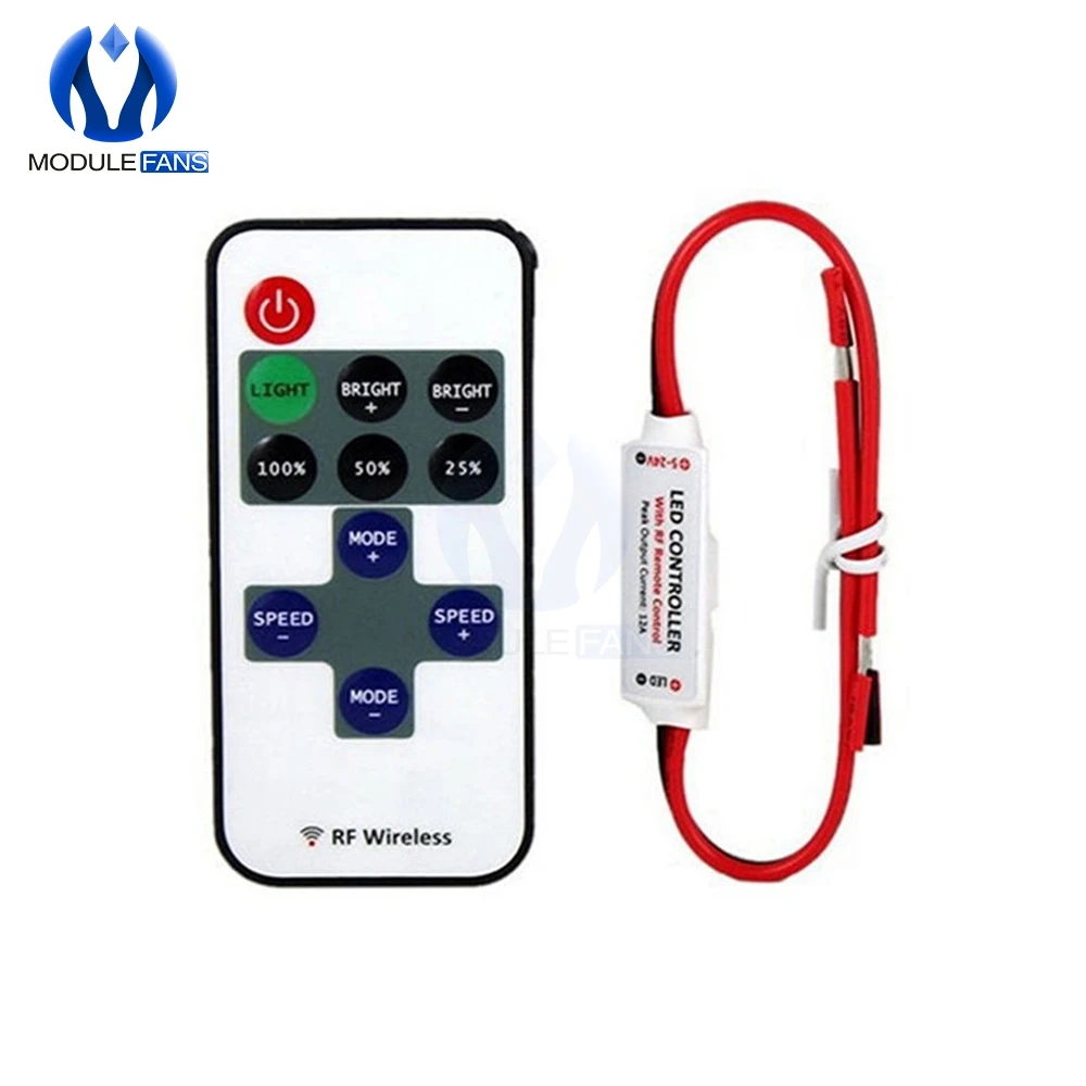 Беспроводной Радиочастотный переключатель с дистанционным управлением 12 В