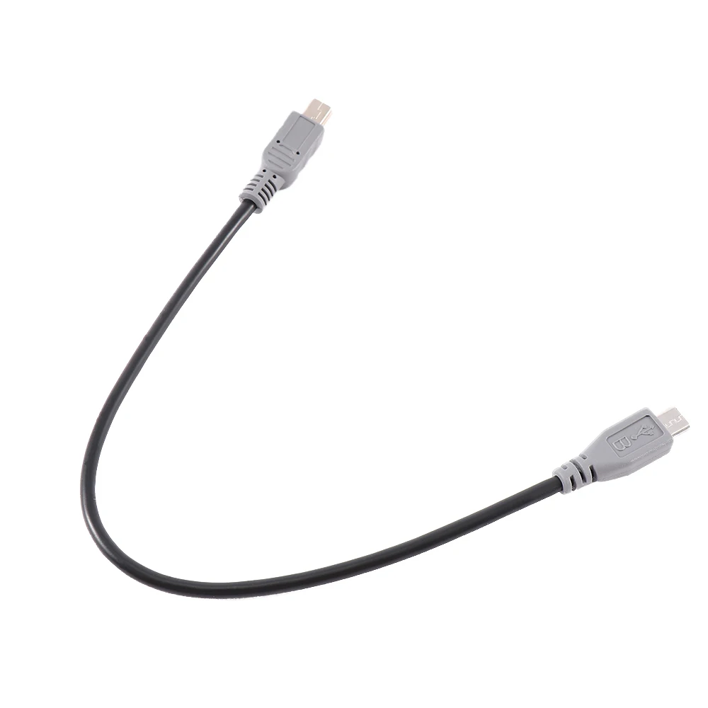 Микро USB Тип B папа к Мини хост OTG адаптер кабель Шнур инструмент|Кабели передачи