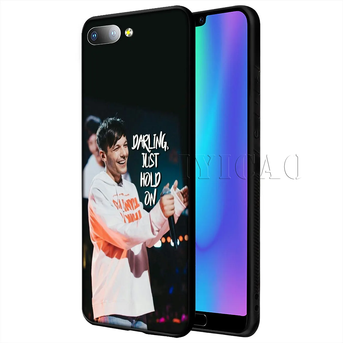 IYICAO Dumbo Cute elephant Anime Soft Silicone Phone Case for iPhone XR X XS 11 Pro Max 6 6S 7 8 Plus 5 5S SE 10 Black Cover |