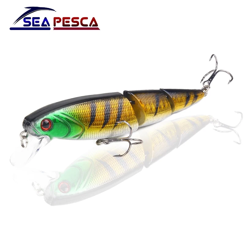 SEAPESCA 2018 хорошая приманка для рыбалки гольян мультисекционная жесткая наживка 115