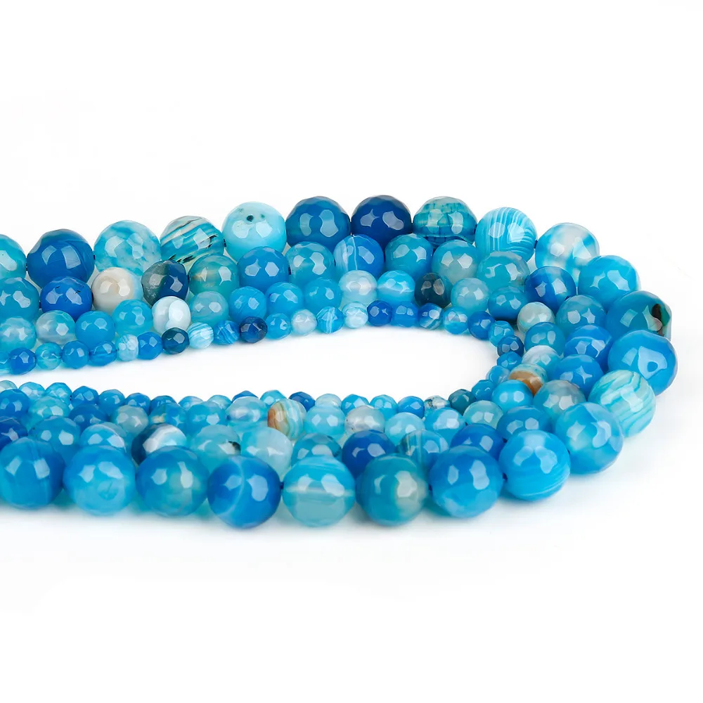 4 6 8 10mm Multicolor Faceted Crystal Quartz Stone Beads Loose Spacer for DIY Necklace Bracelet Strand Jewelry Making | Украшения и