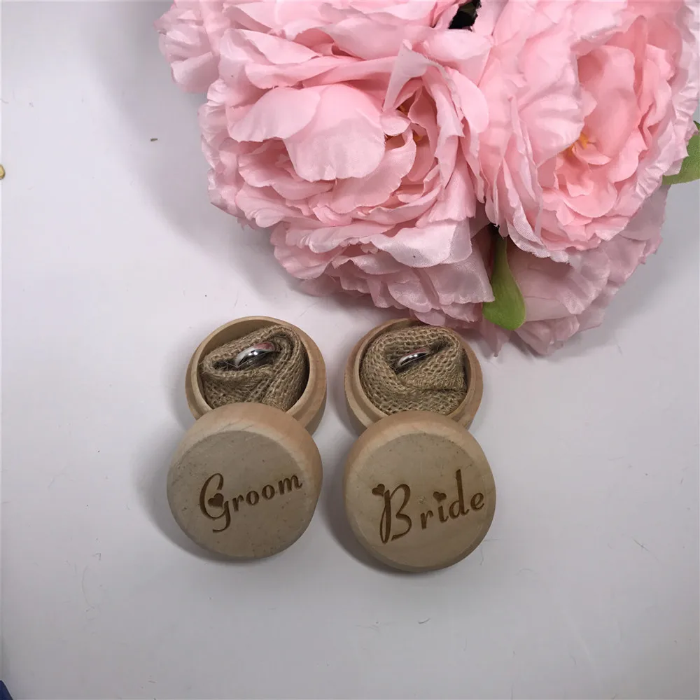 

1 Set Customizable Personalized Wedding Ring Box Valentines Anniversary Wedding Decor Customized Wedding Gifts
