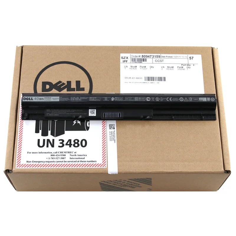 Dell новое устройство замено ноутбука Батарея для dell Vostro 3451 3458 3551 3558 V3458 V3451 N3558 5558 N5558 3559 M5Y1K HD4J0