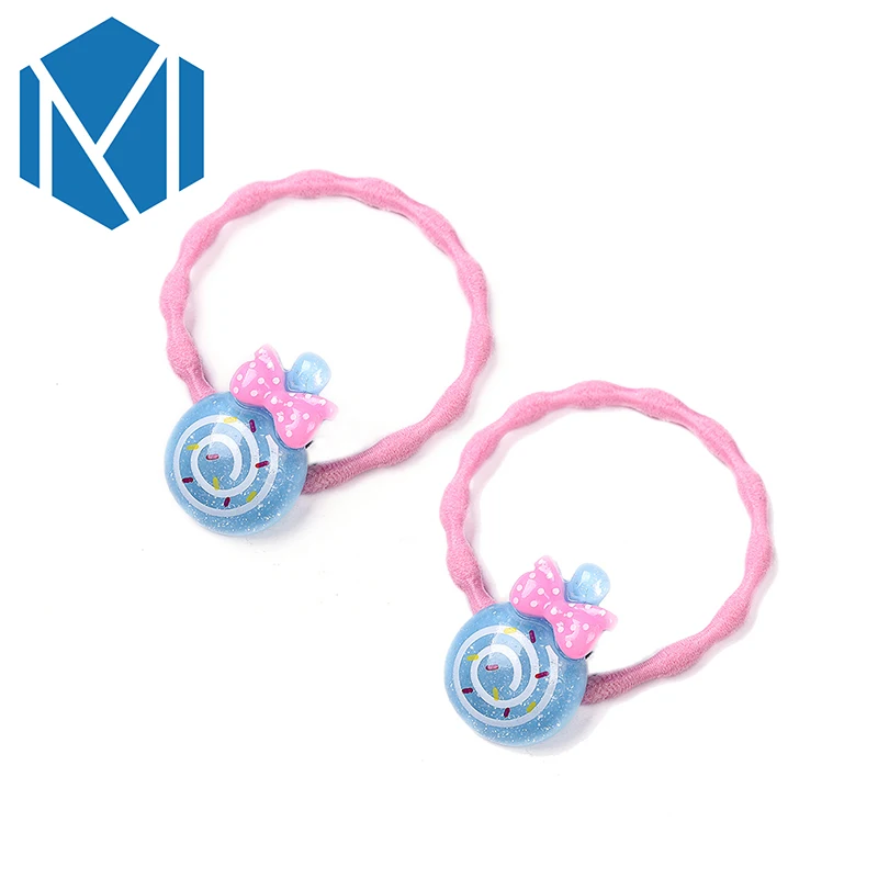 Новое поступление 1 пара детских эластичных аксессуаров для волос милые резинки