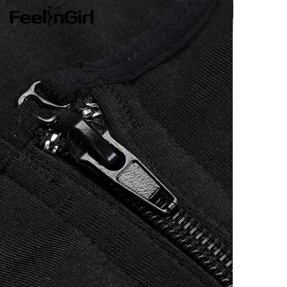 FeelinGirl латексная боди коррекция фигуры, тренировка для талии корректирующий пояс Управление плюс Размеры подтяжка ягодиц, открытая промежность кружево плотные боди корсет для уменьшения-F