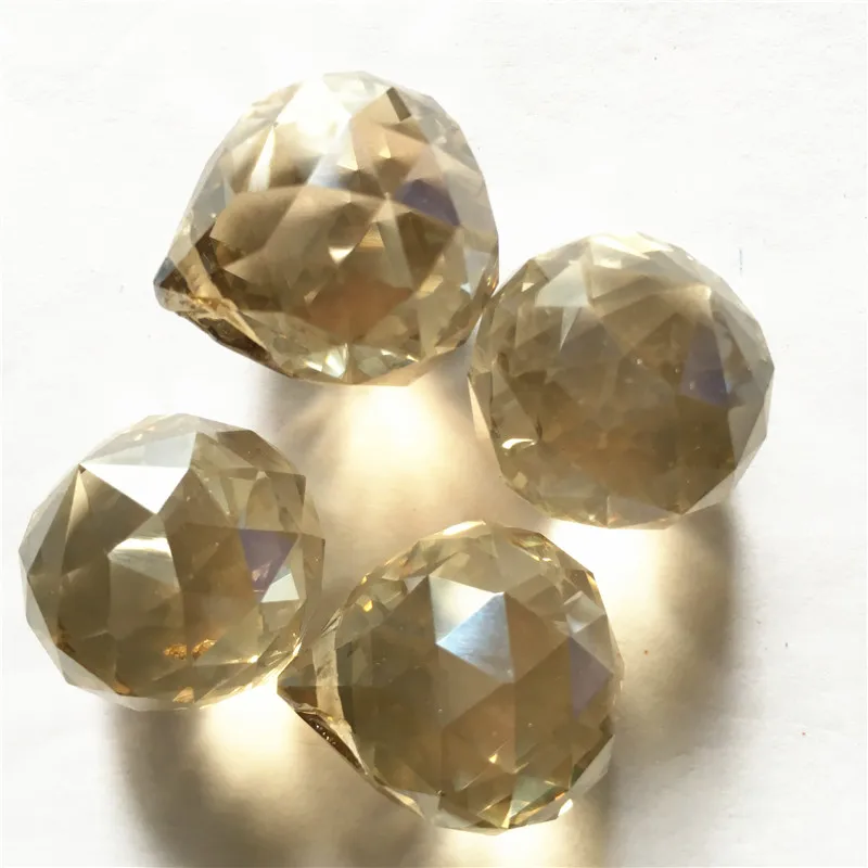 K9 50 шт./лот 20 мм Стекло кристаллы для люстр граненый висит шар Кристальные капли