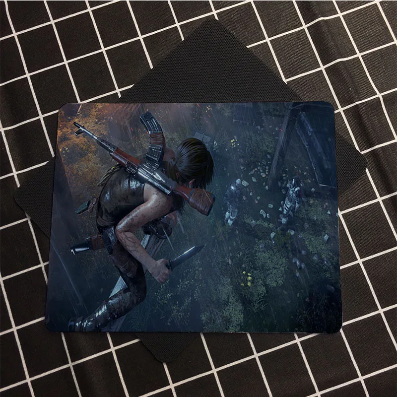 Коврик для мыши lara croft большой резиновый коврик компьютерных игр|gaming mousepad|rubber mouse