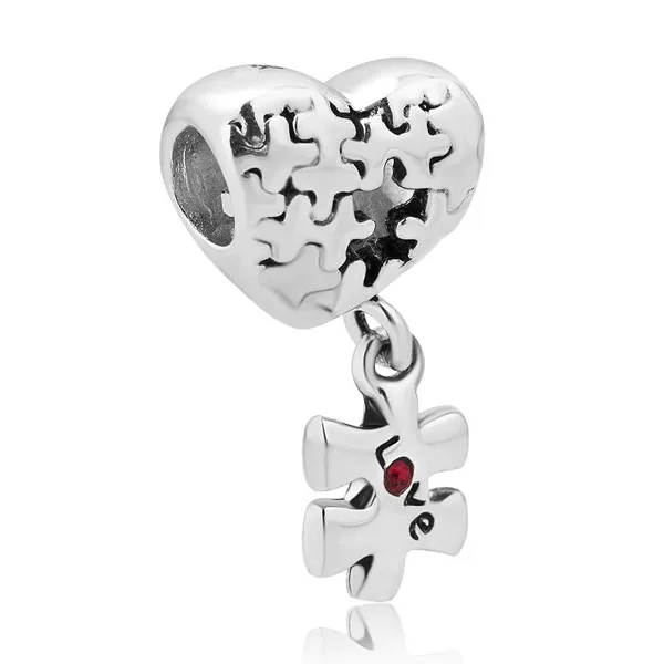 1 шт. браслет с подвеской в виде сердца|fit pandora|charms fit pandorapandora style |