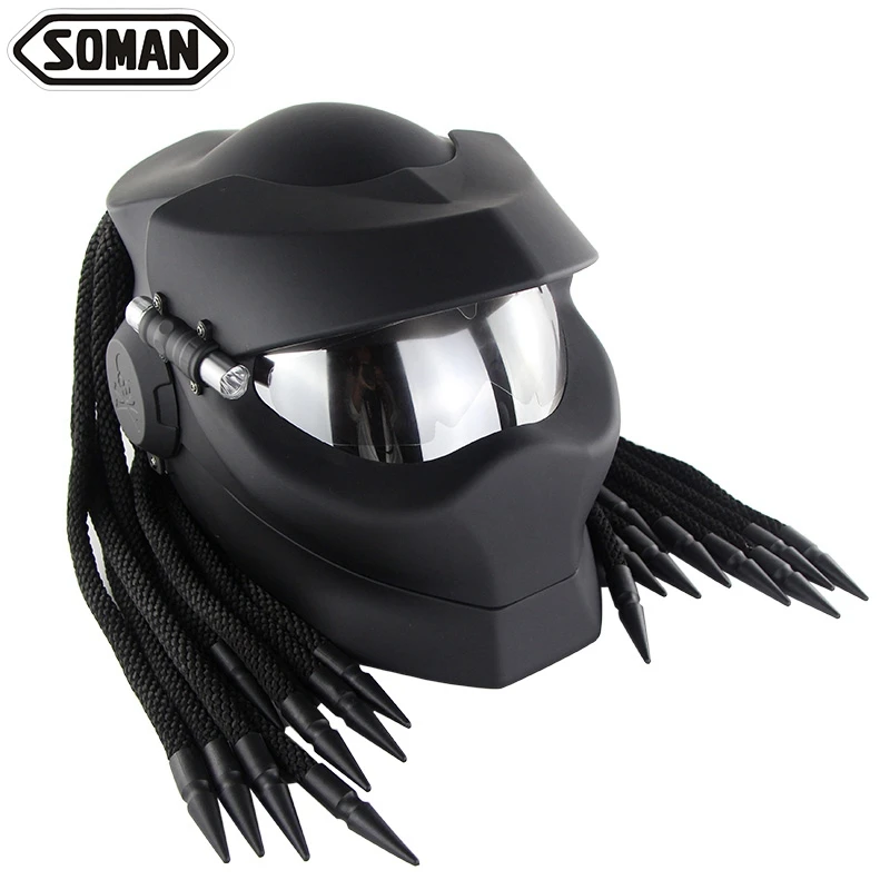 100% оригинальный бренд Soman 958 мотоциклетный шлем с полным лицом для верховой езды