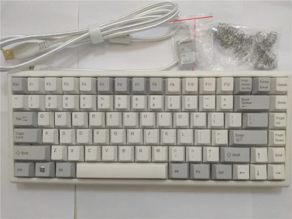 Сливовый NIZ 84 емкостный 35g механическая клавиатура topre аналогичная RGB игровая клавиатура программируемые клавиатуры