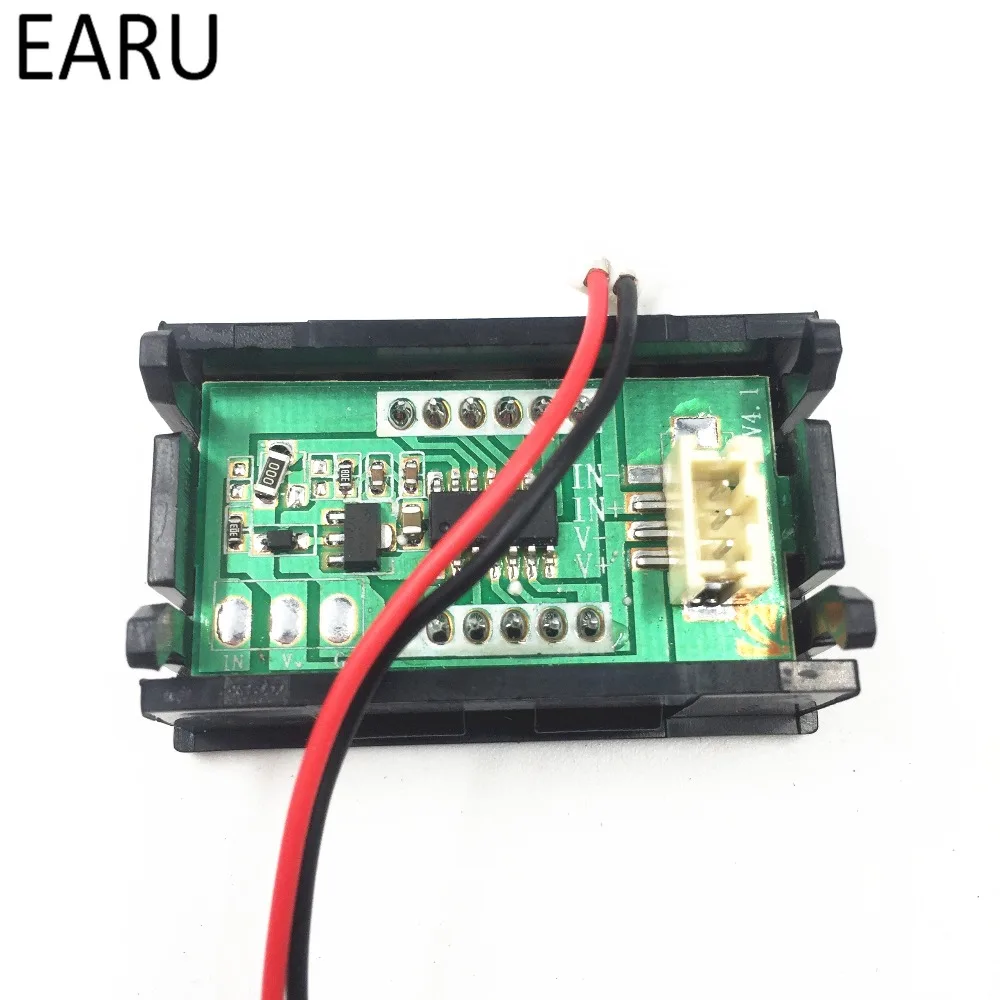 DIY DC2.5-30V DC 0-100 в 2/3 провода красный светодиодный измеритель напряжения панель Цифровой вольтметр тестер электрические инструменты для автомобиля авто