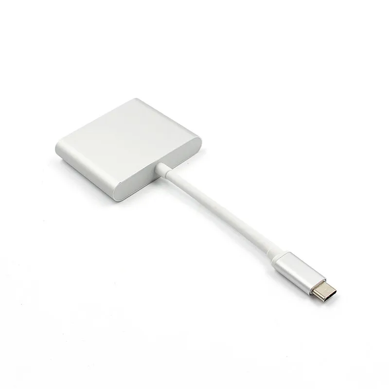 Тип C USB 3 1 к 4K HDMI USB3.0 адаптер 3in1 концентратора для Apple Macbook Адаптер Hub|hdmi adapter|4k hdmic type