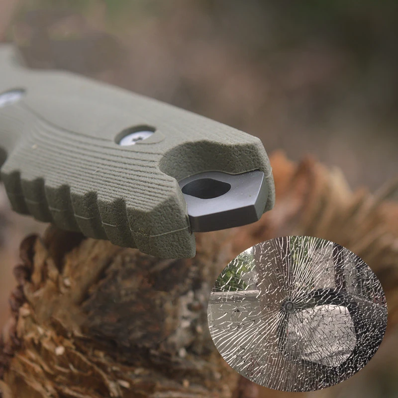 Титановый нож для охоты с фиксированным лезвием тактический выживания в