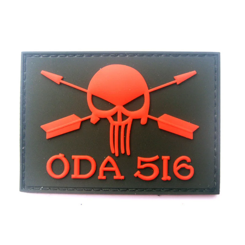 ODA 516 Тактический Патч 8*6 5 см оперативная Отслойка альфа Мораль патч ПВХ крюк &