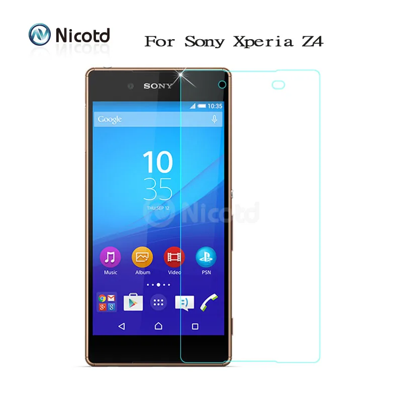 9H 0,26 мм 2.5D закаленное стекло с покрытием для sony Xperia Z Z1 Z2 Z3 Z4 Z5 Premium Compact M5 M4 aqua Взрывозащищенный экран протектор