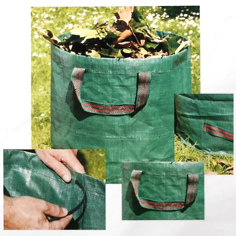 Garden Garbage Bag Large Outdoor Fireplace Camping Trash Bin Yard Heavy Duty Storage | Waste Bins