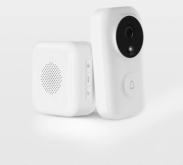 doorbellset Xiaomi распознавание лица 720P домашнее инфракрасное ночное видение видео дверной звонок набор Спортивное Обнаружение SMS Push домофон бесплатное Облачное хранилище - Цвет: doorbellset