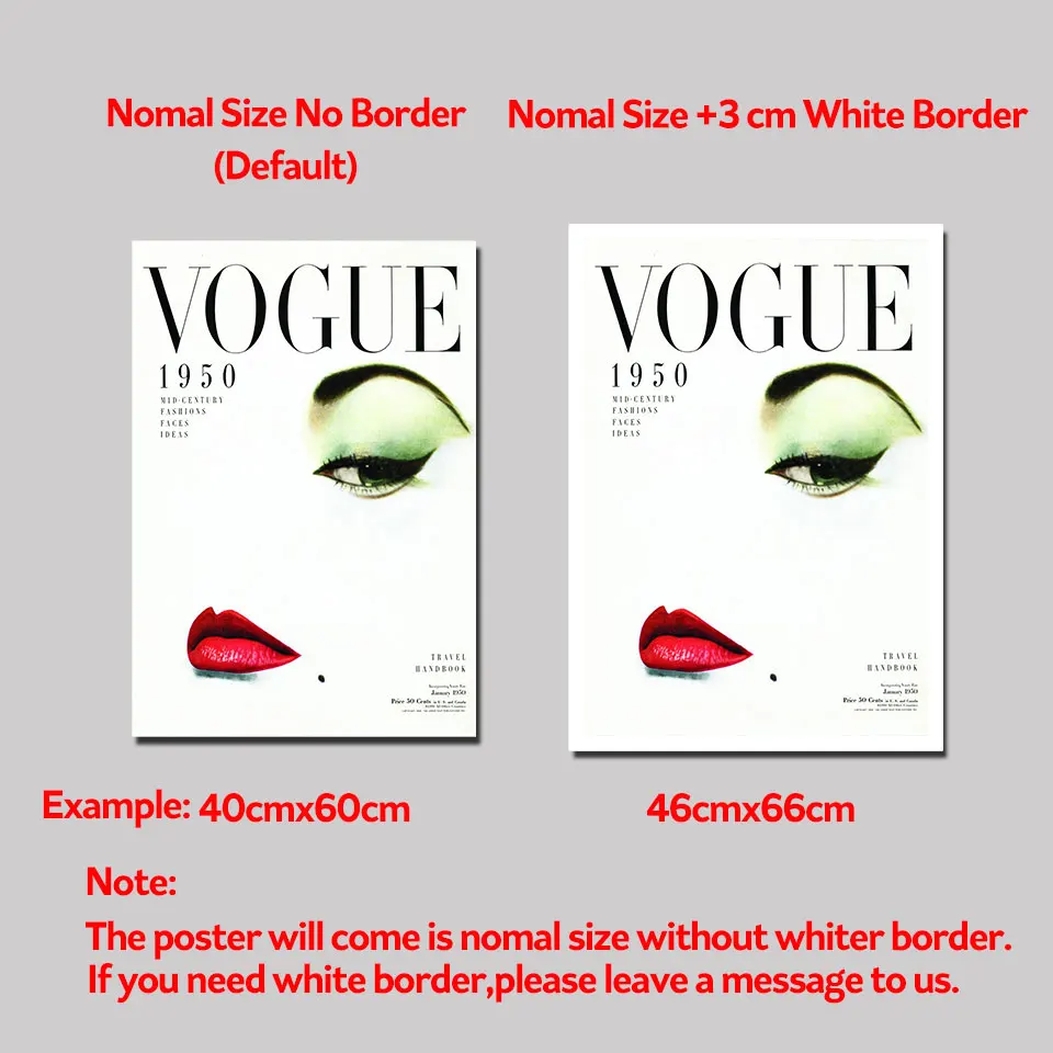 Картина на холсте современная мода женская картина искусство Vogue Red Lip плакат и